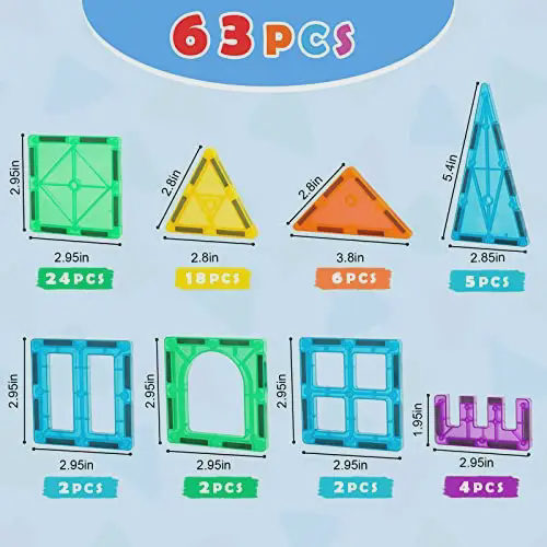 Magnetic cubes for children to keep them occupied for an hour without a screen