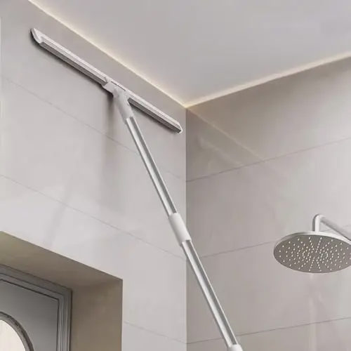 ممسحة سيليكون تكنس الشعر وتسحب الماء بحركة وحدة