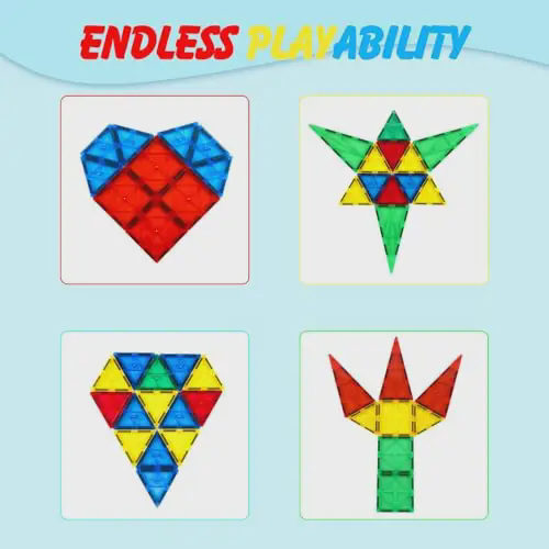 Magnetic cubes for children to keep them occupied for an hour without a screen
