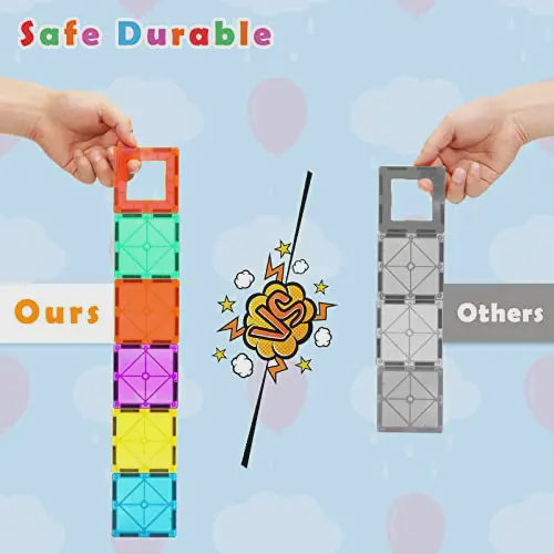 Magnetic cubes for children to keep them occupied for an hour without a screen